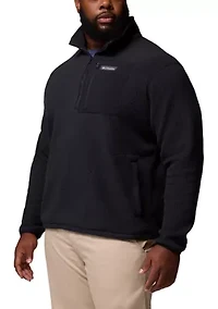 Big & Tall Jasper Ridge™ Pebbled Half Zip Fleece