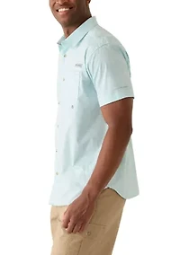 Men's Printed Short Sleeve Shirt