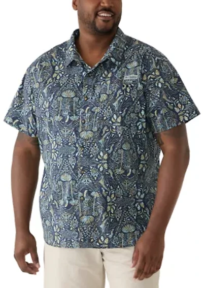 Big & Tall Harbor Peak™ Printed Short Sleeve Shirt