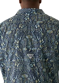 Big & Tall Harbor Peak™ Printed Short Sleeve Shirt