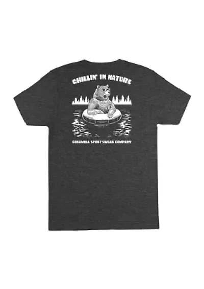 Short Sleeve Bear Tuber Graphic T-Shirt