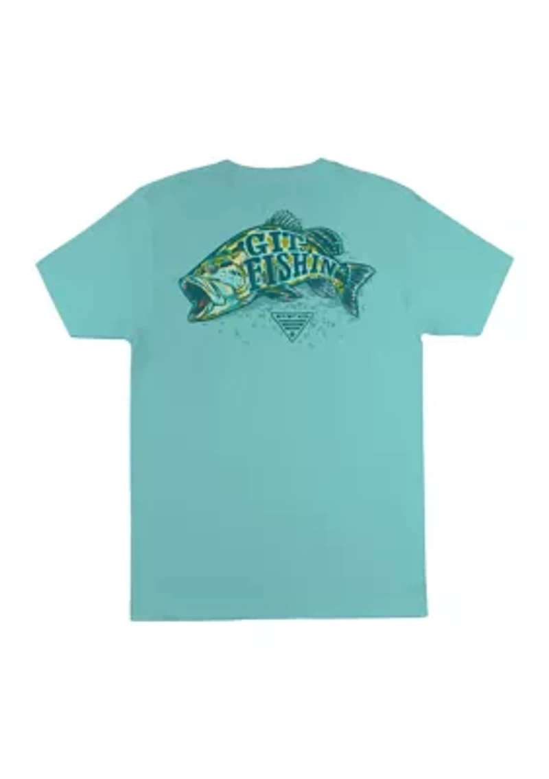 Big & Tall Short Sleeve Git Fishin' Graphic T-Shirt