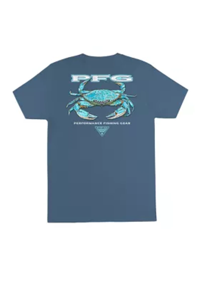 Short Sleeve Crab Graphic T-Shirt