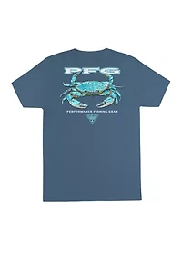 Short Sleeve Crab Graphic T-Shirt