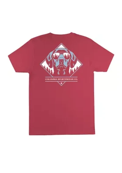 Big & Tall Short Sleeve Aviator Dog Graphic T-Shirt