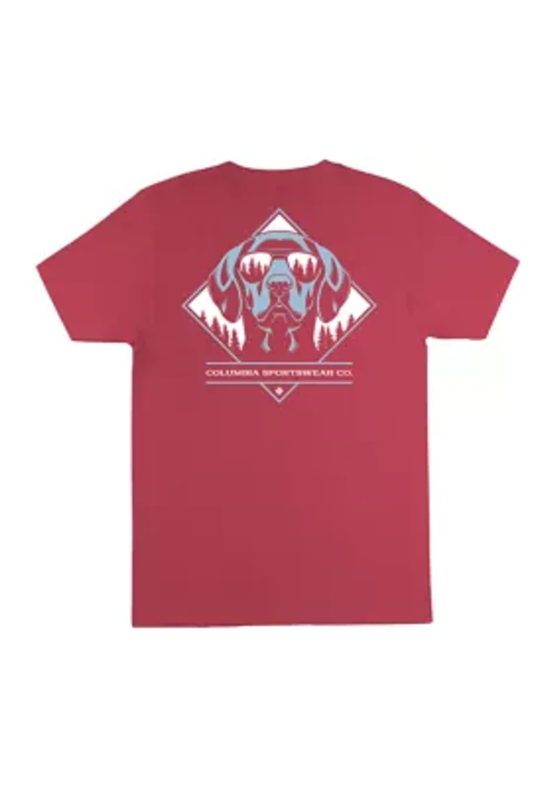 Men's Big Short Sleeve Aviator Graphic T-Shirt
