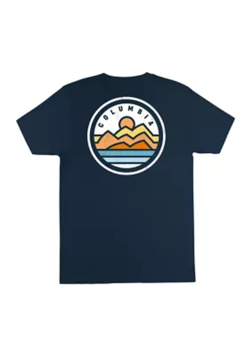 Big & Tall Short Sleeve Path Graphic T-Shirt