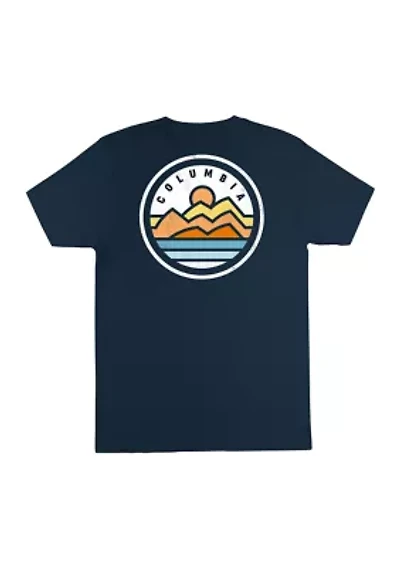 Men's Tall Short Sleeve Path Graphic T-Shirt