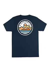 Big & Tall Short Sleeve Path Graphic T-Shirt