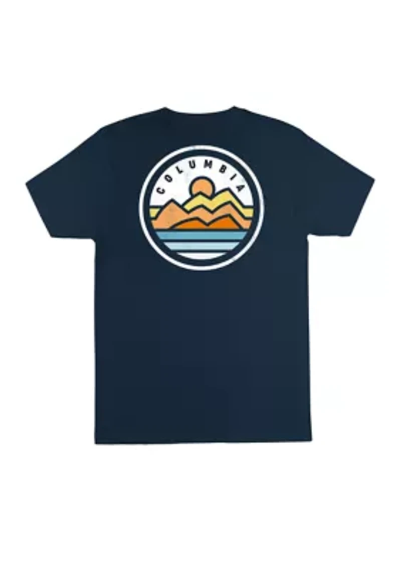 Big & Tall Short Sleeve Path Graphic T-Shirt