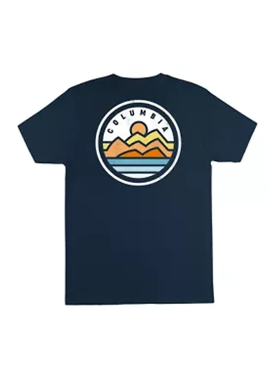 Big & Tall Short Sleeve Path Graphic T-Shirt