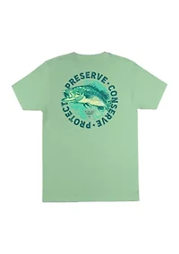 Short Sleeve Conserve Protect Graphic T-Shirt
