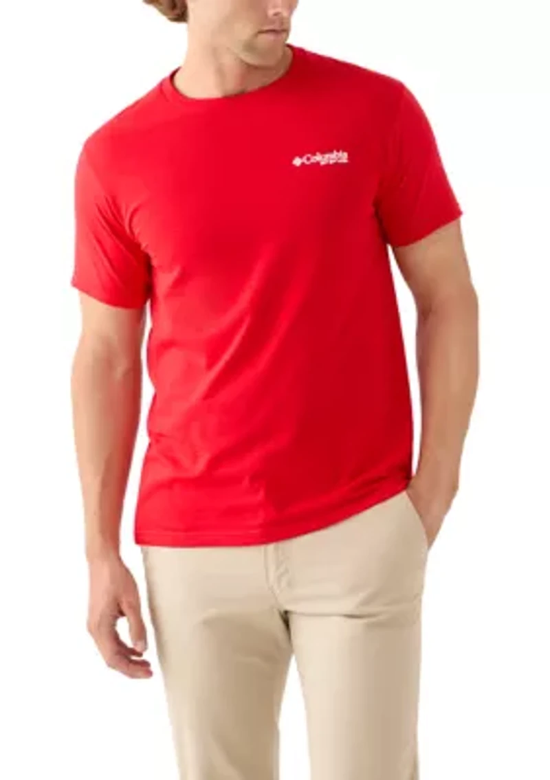 Short Sleeve Fishmas Graphic T-Shirt