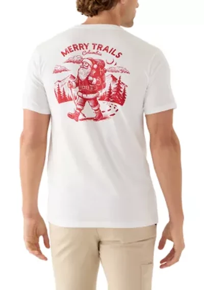 Short Sleeve Merry Trails Graphic T-Shirt
