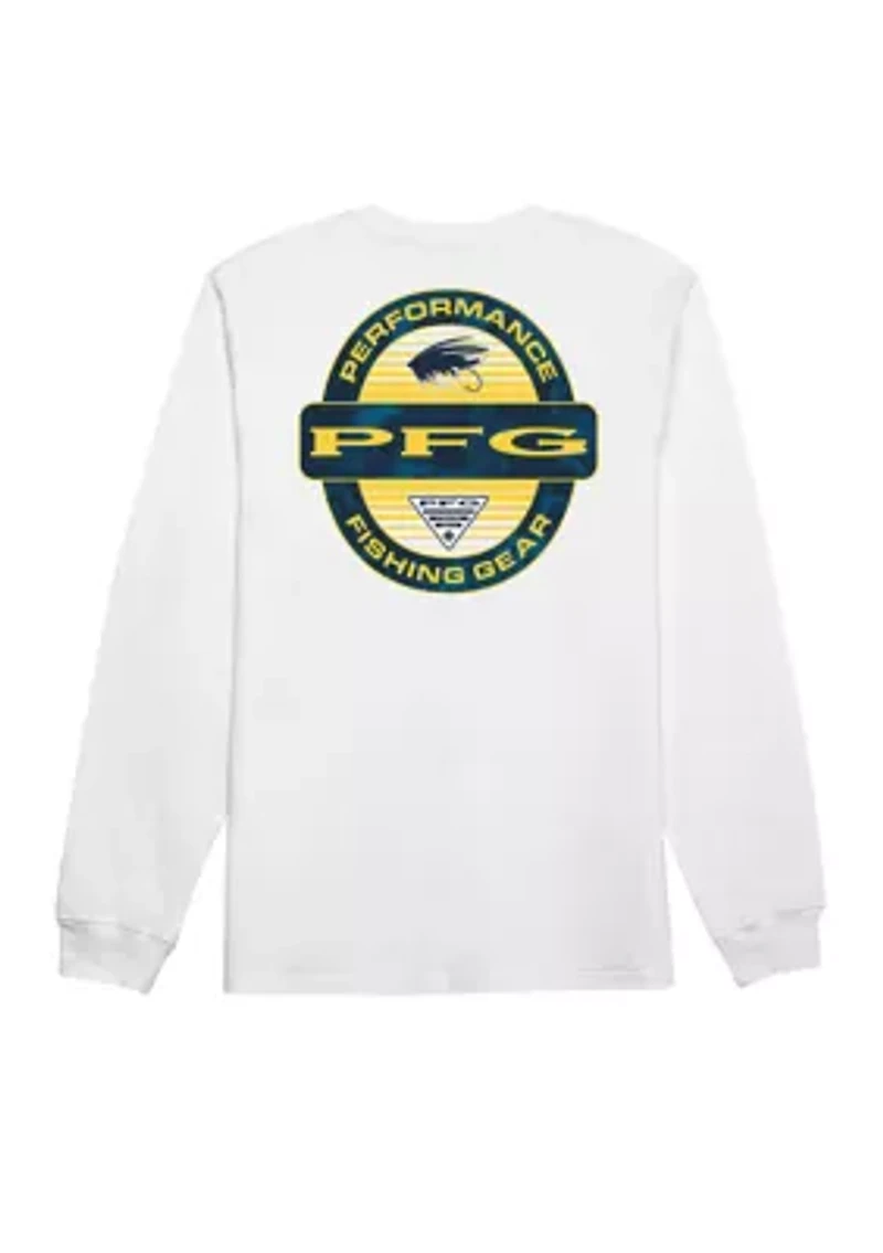 Men's Yeager Graphic Long Sleeve T-Shirt