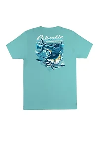 Men's Almond Sailfish Graphic T-Shirt