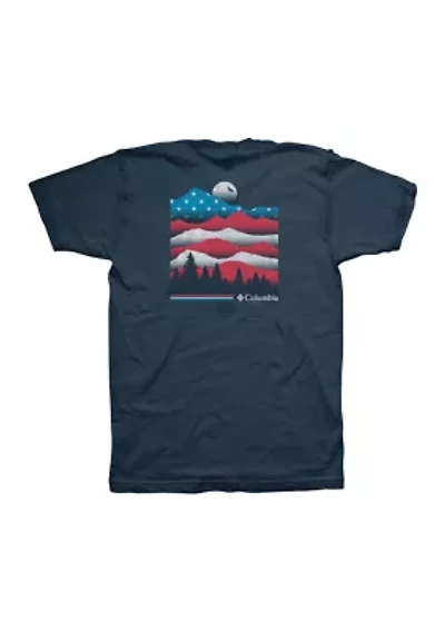 Men's American Mountains Graphic T-Shirt