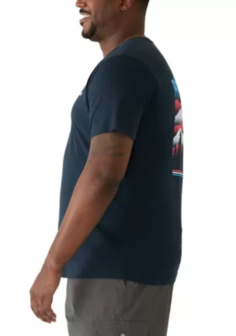 Big & Tall Crests Graphic Shirt