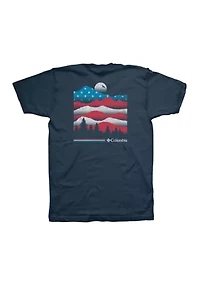 Men's Big Crests Graphic T-Shirt