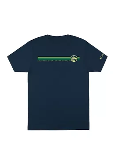 Men's Short Sleeve Striped Shirt