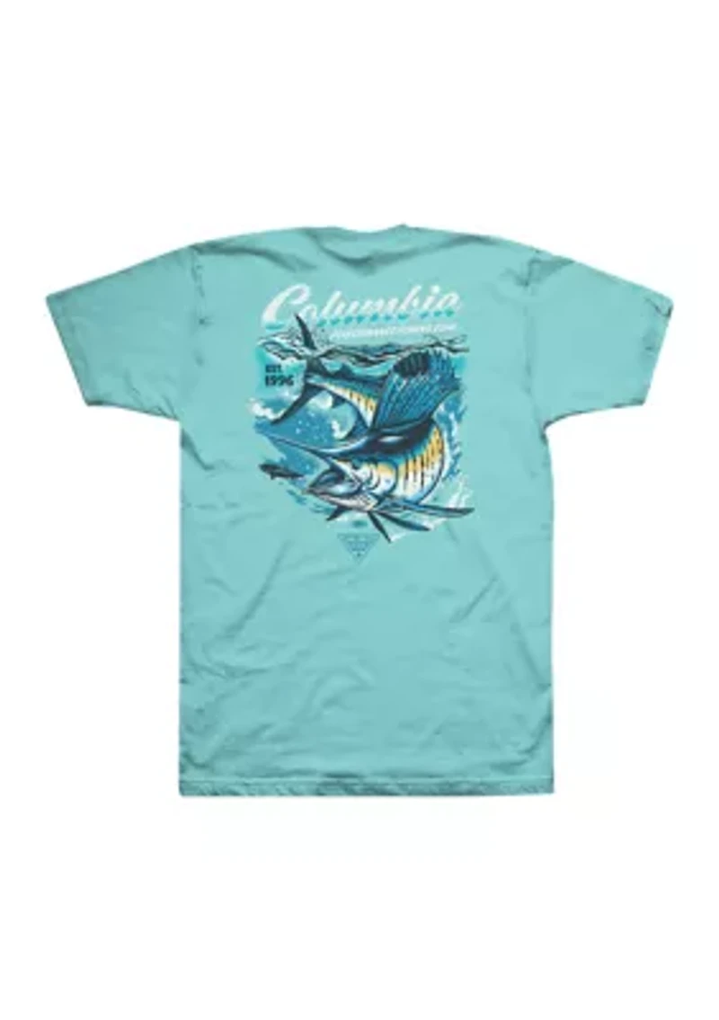 Men's Big PFG Tarpaulin Graphic T-Shirt