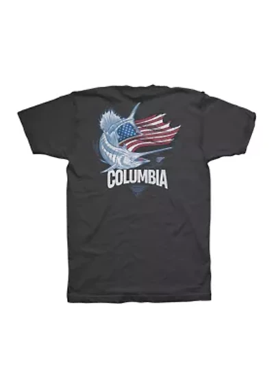 Men's Tall PFG Old Glory T-Shirt