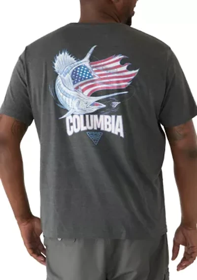 Big & Tall Old Glory Graphic Shirt
