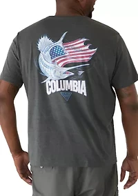 Big & Tall Old Glory Graphic Shirt