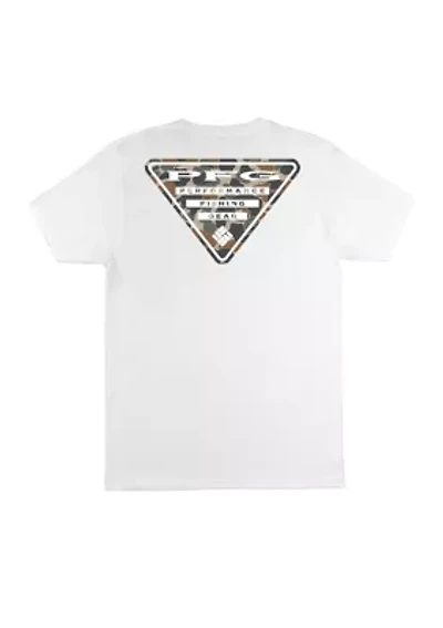 Men's PFG Camo Logo Graphic T-Shirt