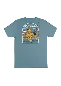 Men's Tall PFG Berry Graphic T-Shirt