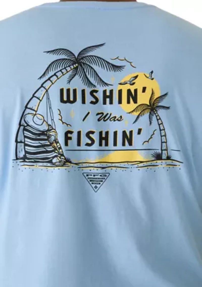 Big & Tall Short Sleeve Wish Fish Graphic Shirt