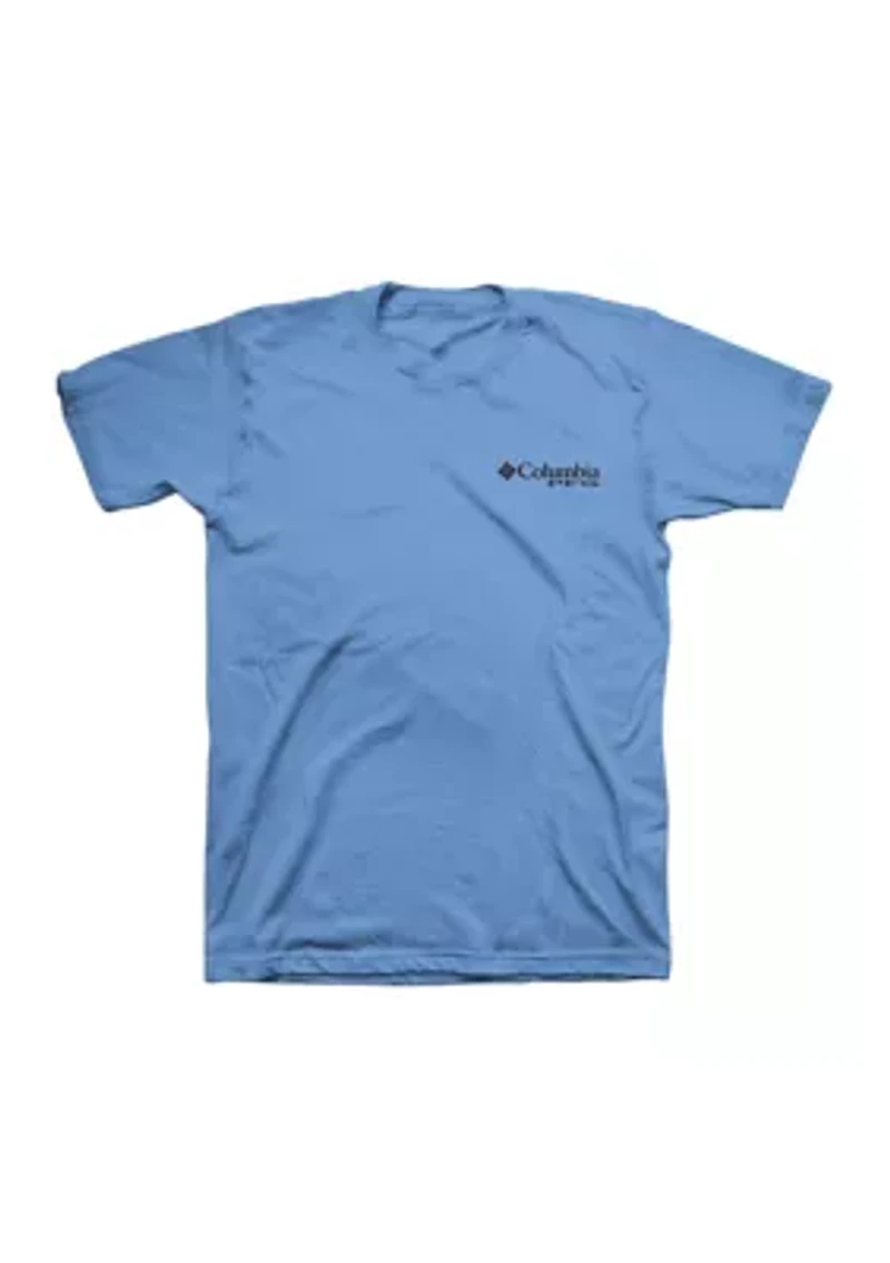 Men's Big PFG Wishfish Graphic T-Shirt