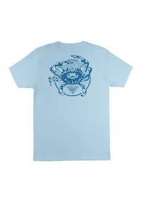 Boys Short Sleeve Crawler Graphic Shirt