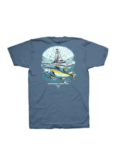Men's Tall PFG Mitchell Graphic T-Shirt