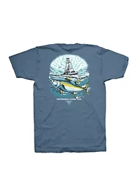 Men's Tall PFG Mitchell Graphic T-Shirt