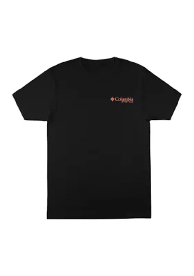 Boys Short Sleeve Graphic Bass Shirt