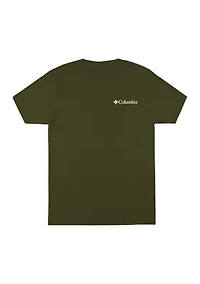 Men's Short Sleeve Camo Logo Shirt