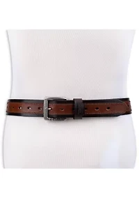 Casual Two Tone Belt