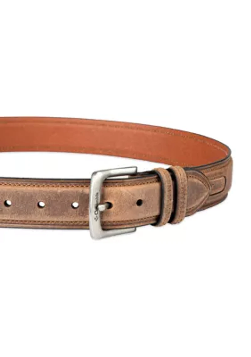 Oil Tan Casual Belt