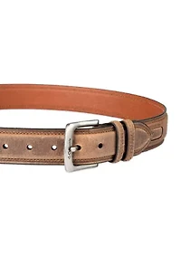 Oil Tan Casual Belt