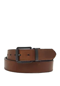 Leather Reversible Casual Belt