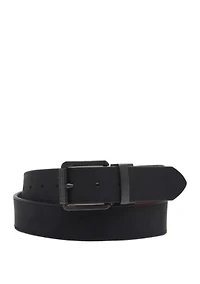 Leather Reversible Casual Belt