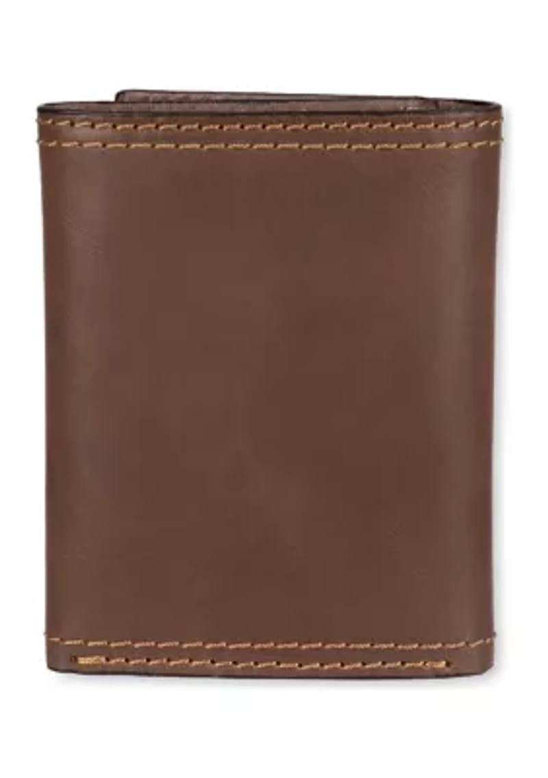 RFID Extra Capacity Trifold Wallet