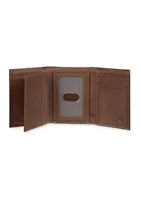 RFID Extra Capacity Trifold Wallet