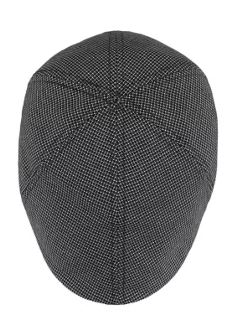 Micro Check Dome Top Ivy Hat