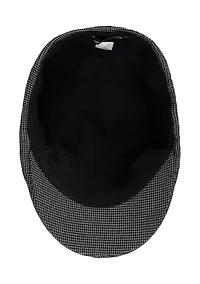 Micro Check Dome Top Ivy Hat