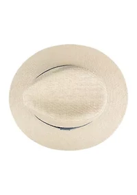 Chambray Band Panama Hat