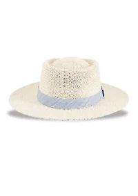 Men's Textured Band Gambler Hat