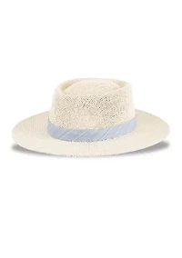 Men's Textured Band Gambler Hat
