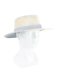 Men's Textured Band Gambler Hat